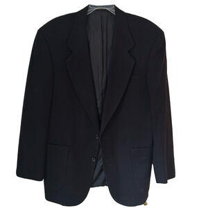 🌿Oscar de la Renta men’s Navy wool blazer, 40R🌿